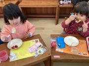 みんなで食べると美味しいね！