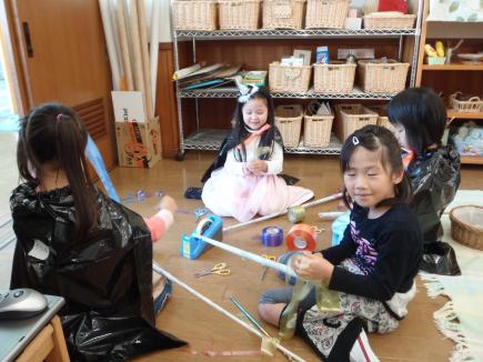 道具作成中