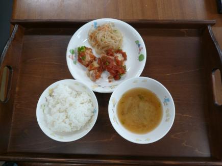 今日のメニュー