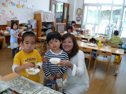 小さい組さんにもおすそわけ♪
