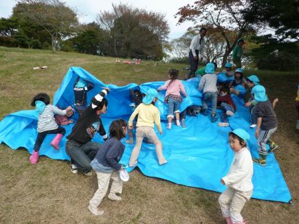 シートを滑り台にしちゃえ！